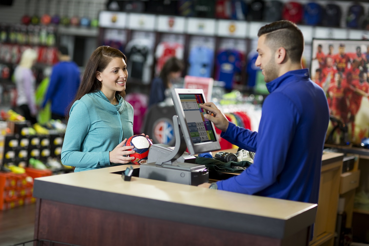 Burlington Sporting Goods Point of Sale Solution, Sporting Goods POS