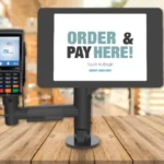 Global Restaurant Self Service Kiosk w Pinpad